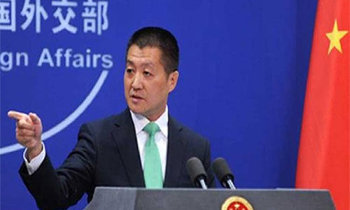 el portavoz del Ministerio chino de Exteriores, Lu Kang China califica de falsas las acusaciones de EEUU contra su ciudadano